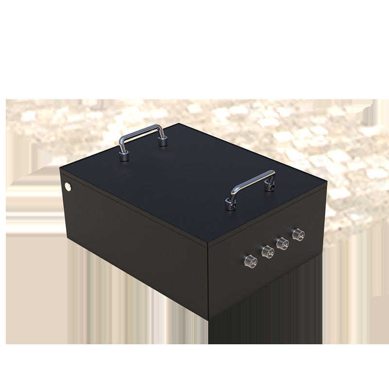 trường hợp công ty mới nhất về 64V 105AH Máy cắt tỉa pin lithium sắt phosphate