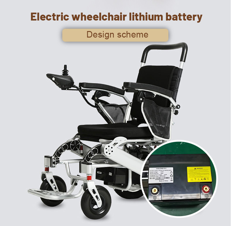 trường hợp công ty mới nhất về Kế hoạch thiết kế pin lithium xe lăn điện 24V 30AH