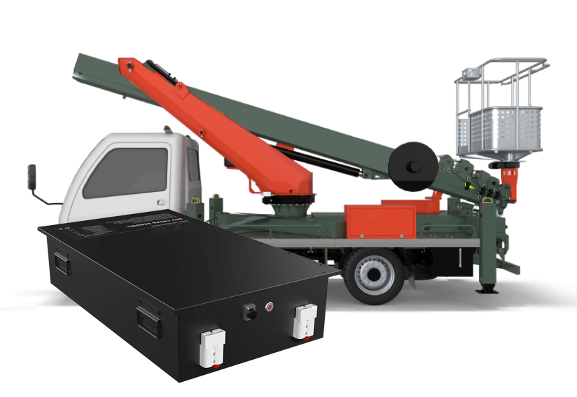 trường hợp công ty mới nhất về Giải pháp hệ thống pin lithium 72V280AH cho nền tảng làm việc trên không công nghiệp