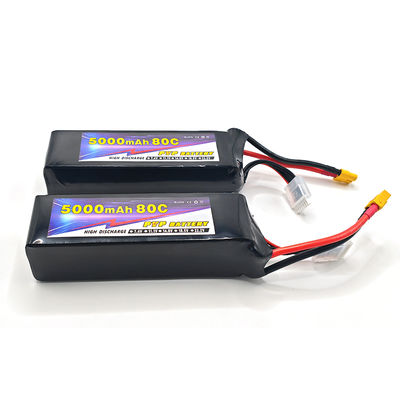 5000mAh 6S 22.2V Drone Battery with High Energy Density and Long Service Life for FPV and Agricultural Drones