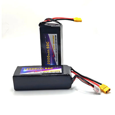 22.2V 6S 12000mAh Drone Battery FPV Battery with High Energy Density and OEM/ODM Customization
