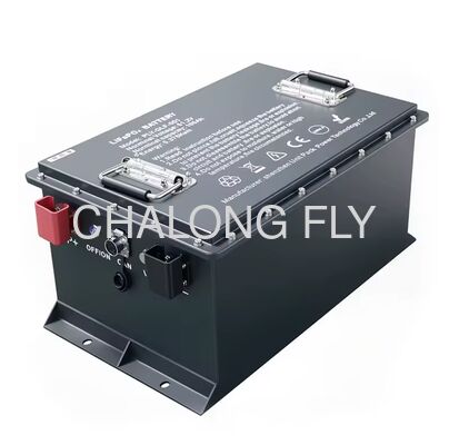 OEM ODM LiFePO4 High Capacity 51.2v 105ah MAX BMS 200A Golf Cart Battery Electric Three-wheel Lithium Ion Battery Packs