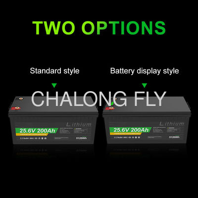 12V 12.8V 24V 25.6V Lithium Battery Pack 100Ah 200Ah 2560WH 2.56KWH for Boats and Electric Forklifts