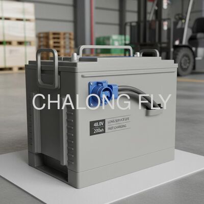 48V 200Ah LiFePO4 Forklift Battery with Long Service Life and Fast Charging for Industrial Energy Storage