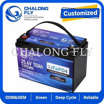 25.6V 70Ah LiFePO4 Battery with Bluetooth Remote Diagnostics and 1.792kWh for Mobility Scooters and Wheelchairs