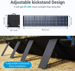 200W Foldable Camping Solar Panels Monocrystalline 20V With Kickstand