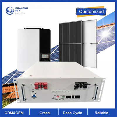 Pin Lithium LiFePo4 Chu kỳ sâu tắt lưới OEM ODM 10KW 48V 100AH ​​200AH Bộ lưu trữ năng lượng mặt trời Pin lithium sắt phốt phát