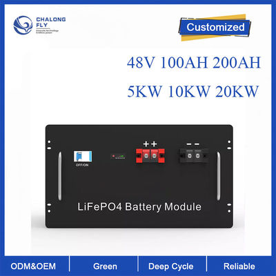 LiFePo4 Pin Lithium 48V 5KW 10KW OEM ODM Lưu Trữ Năng Lượng Pin Lithium Sắt Phosphate Cho EV/RV/Thuyền/Xe Golf