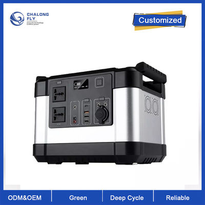 Pin Lithium Lifepo4 OEM ODM 500W Trạm phát điện di động Hệ thống năng lượng mặt trời 1000W Năng lượng 2000WElectricity Máy phát điện ngoài trời
