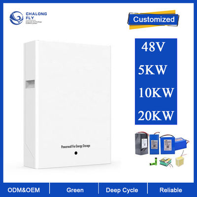 Pin Lithium LiFePo4 OEM ODM 5KW 10KW Bộ Pin Dự Phòng Tại Nhà 48V 100AH ​​200Ah Hệ Thống Pin Lưu Trữ Năng Lượng Mặt Trời