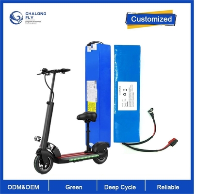 Bộ pin tùy chỉnh 48V 10.5AH Lithium Ion Xe tay ga điện Pin xe máy Ebike