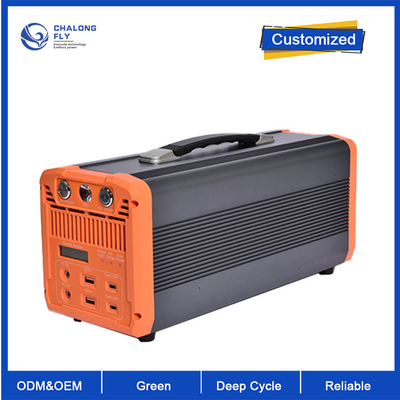 OEM ODM LiFePO4 pin lithium 700W-UPS ngoài trời cắm trại ngân hàng điện sạc nhanh trạm điện pin lithium