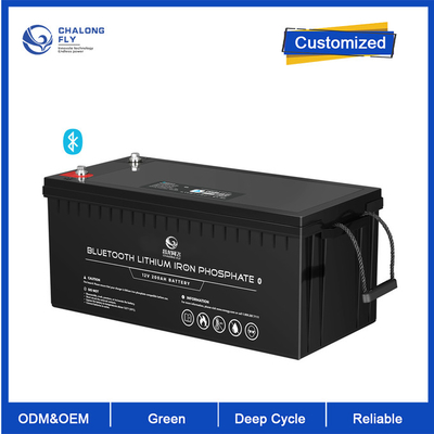 OEM ODM LiFePO4 pin lithium 12V 200Ah pin lithium pin tùy chỉnh pin pin lithium