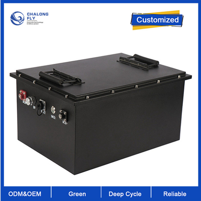 OEM ODM LiFePO4 pin lithium Metal Shell pin lithium công nghiệp 14S 60V 50AH EV Bộ pin lithium tùy chỉnh