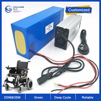 LiFePO4 Pin Lithium Có Thể Sạc Lại OEM ODM 24V 36V 48V 60V 50AH 100AH ​​Di Động Xe Điện Pin Lithium gói