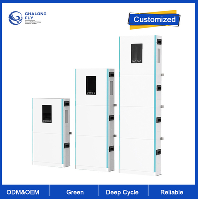 OEM ODM pin lithium LiFePO4 Hệ thống lưu trữ pin gia đình chồng lên nhau 48V 100/200AH pin lithium