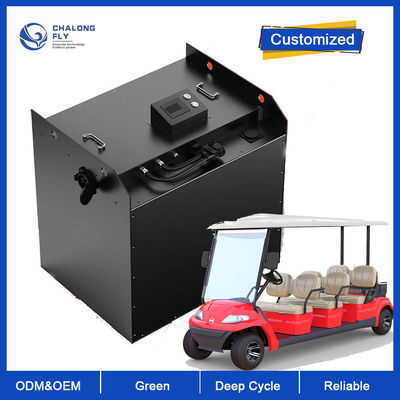 LiFePO4 Lithium Battery Golf Cart OEM ODM 48V 72V 300V 600V 180AH 400AH Lithium Battery Packs Cho Xe nâng điện