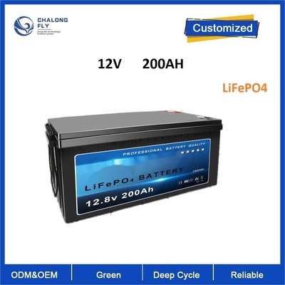 Bộ pin 12.8v200Ah LiFePO4 Điện Li-ion Thay thế Xe Golf Axit Chì, xe buýt tham quan, xe điện