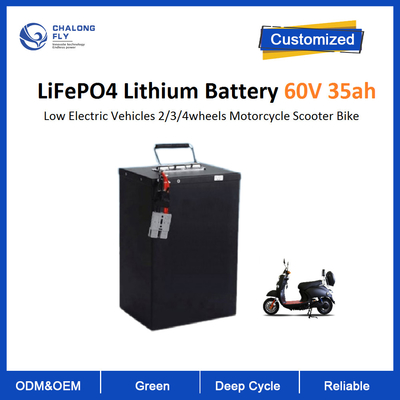 Pin Lithium Lifepo4 60V 35ah Xe điện thấp 2 3 4 bánh Xe máy Xe tay ga Xe đạp 20ah 40ah