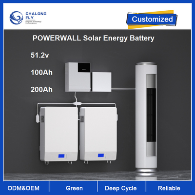 48V 100Ah 200Ah Pin lưu trữ năng lượng gia đình 6000 xe máy 1C LiFePO4 Solar ESS