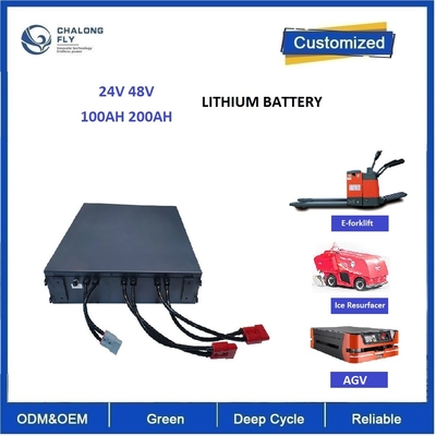 CLF xe nâng điện Lifepo4 pin lithium OEM 48V 200Ah 300Ah 50Ah cho AGV