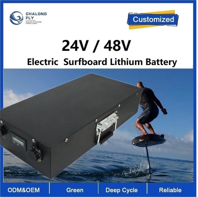 LiFePO4 pin Lithium Iron Phosphate tùy chỉnh 48V 35AH Kayaks Động cơ dưới nước Bảng lướt sóng EV Bộ pin Lithium BMS
