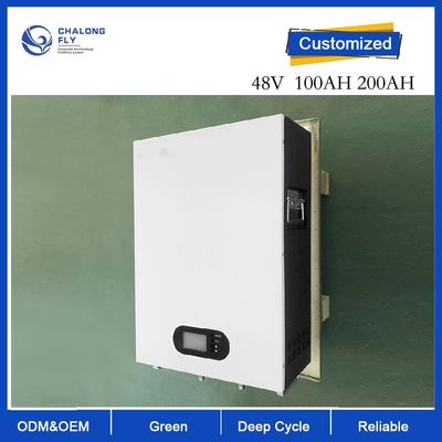 CLF 5KWH 10KWH 15KWH Năng lượng mặt trời Lithium Ion pin LiFePO4 6000 chu kỳ 48V 100AH 200AH Lưu trữ năng lượng tại nhà