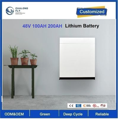 CLF Powerwall Lithium Ion Lithium Battery Packs 5KWH 10KWH 48v 200ah Lifepo4 LFP pin năng lượng mặt trời gia đình