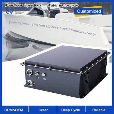 LiFePO4 pin lithium 96V 105Ah pin lithium ion biển cho động cơ ngoài tàu, động cơ bên trong tàu, tàu điện, tàu sân bay, du thuyền