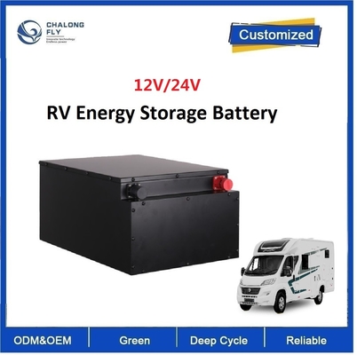 CLF Lithium Iron Phosphate Sạc lại LiFePO4 Bộ pin 100Ah 200Ah 300Ah 400Ah 12V 24V Cho RV Camper Boat