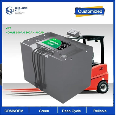 CLF OEM 24V600Ah LiFePO4 Lithium Iron Phosphate pin cho Toyota Heli nâng AGV robot xe tay ga