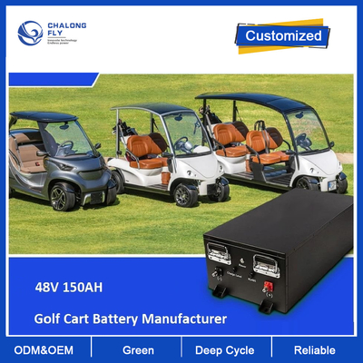 CLF OEM ODM 48V 36V 150AH LiFePO4 Lithium Battery Packs với CAN RS485 AGV RGV Golf Cart Robot Xe máy xe tay ga xe máy