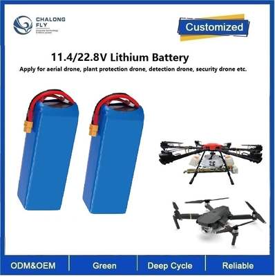22000mAh LiFePO4 NCM 22.8V 33V 43.2V 6S 12s Pin ion lithium cho máy bay không người lái dò không gian