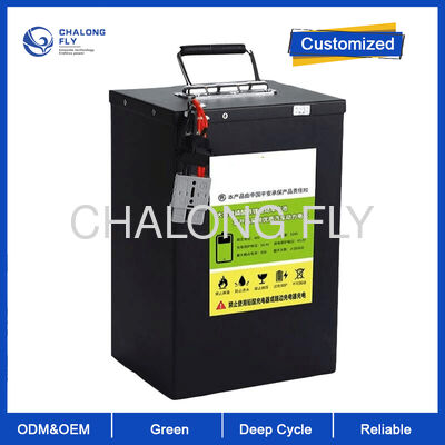 96V 300AH pin lithium biển với IP67 chống nước và thép không gỉ Case cho thuyền điện