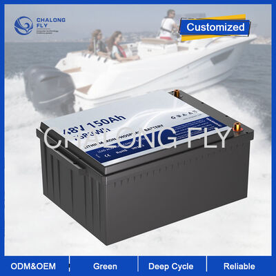 Bộ pin 48V 150Ah LiFePO4 với Hệ thống quản lý tích hợp Điện thủy thuyền du thuyền Trolling Motor Kayak phụ kiện