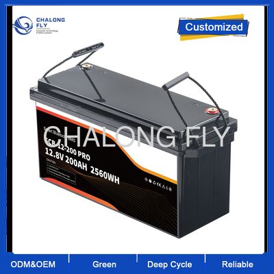 Bộ pin Lithium Ion 12V 200Ah Thay thế Ắc quy Axit-Chì Bán buôn OEM Ắc quy Axit-chì sang Lifepo4 Kho hàng EU