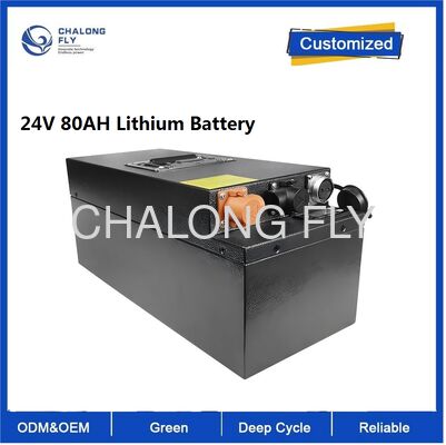 Bộ pin lithium vuông CLF 24V 80Ah Lưu trữ năng lượng công suất cao Pin ngoài Lithium-Ion