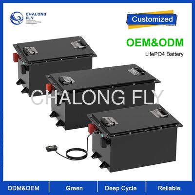 48V 100Ah Capacity cao LiFePO4 Golf Cart pin với 4000 chu kỳ và lớp A pin