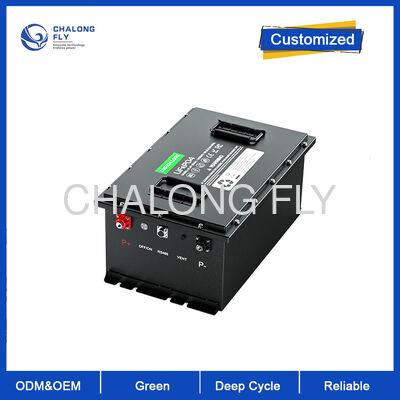 Ắc quy xe golf LiFePO4 48V 100Ah với hơn 4000 chu kỳ và BMS 200A tích hợp, phù hợp với nhiều loại xe