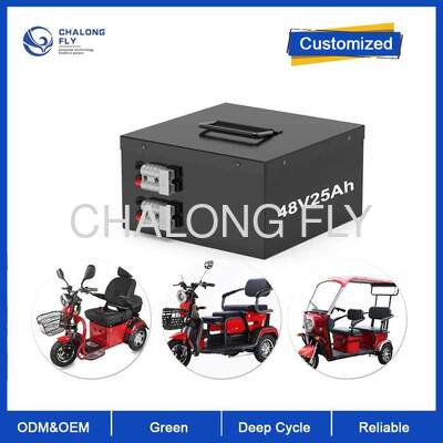 Pin sạc điện xe golf 48V 25Ah chống nước IP67, bảo hành 12 tháng, nguồn điện bền bỉ
