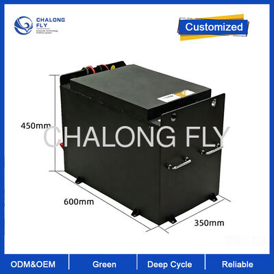 48V 400Ah Đơn giản LiFePO4 pin nâng 155Wh/kg mật độ năng lượng cao Thiết kế mỏng kéo dài thời gian hoạt động công nghiệp