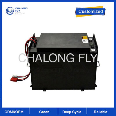48V 600Ah LiFePO4 pin Lithium nâng 4000 + Chu kỳ sâu 10 năm Thời gian thiết kế IP65 Công nghiệp lực kéo