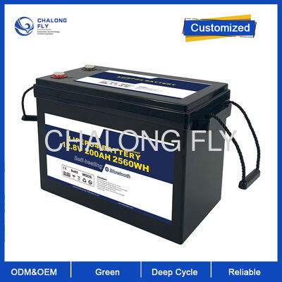 12V 300Ah LiFePO4 RV pin với 6000 + chu kỳ 90% xả sâu và BMS tích hợp cho off grid mặt trời