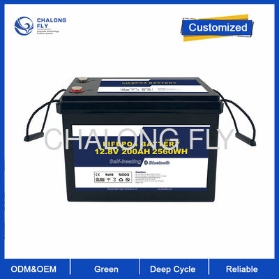 Pin RV 12V 400Ah LiFePO4 với công suất cao 5120Wh Vòng đời trên 6000 và khả năng chống nước IP67 cho cắm trại ngoài lưới