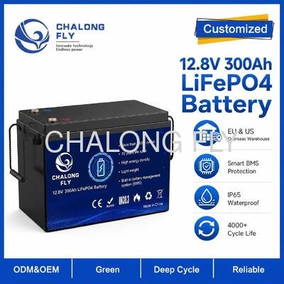 Bộ pin 12.8V 314Ah LiFePO4 tùy chỉnh với BMS cho năng lượng di động và lưu trữ năng lượng mặt trời