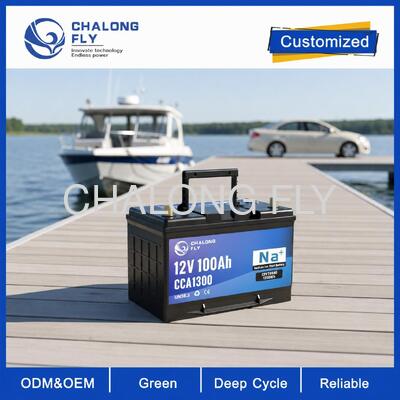 Ắc quy khởi động ion natri 12V CCA cao cho ô tô, xe tải và thiết bị hạng nặng