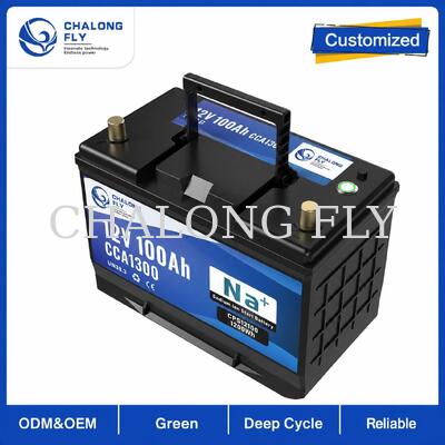 12V 70Ah-100Ah pin khởi động RV natri-ion với tốc độ khởi động cao và lên đến 1300CCA cho Powersports