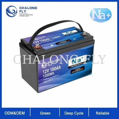 Pin chu kỳ sâu natri-ion nhiệt độ thấp 12V 100Ah cho RV mùa đông và nguồn điện ngoài lưới