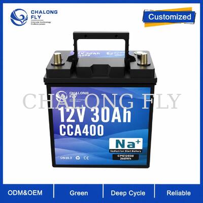 12.8V 30Ah 400CCA pin khởi động tàu trượt tuyết và thuyền đánh cá