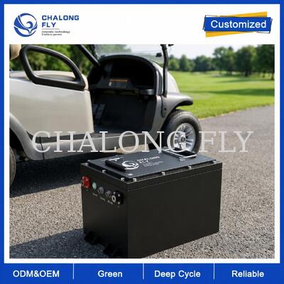 36V & 48V 105Ah LiFePO4 Golf Cart pin với BMS thông minh cho xe đội